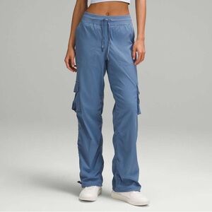 Lululemon Dance Studio Relaxed-Fit mid rise Cargo Pant in oasis blue